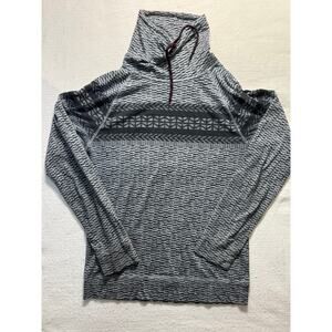 American Rag Cie Textured Cowl Neck Pullover Top (Medium)
